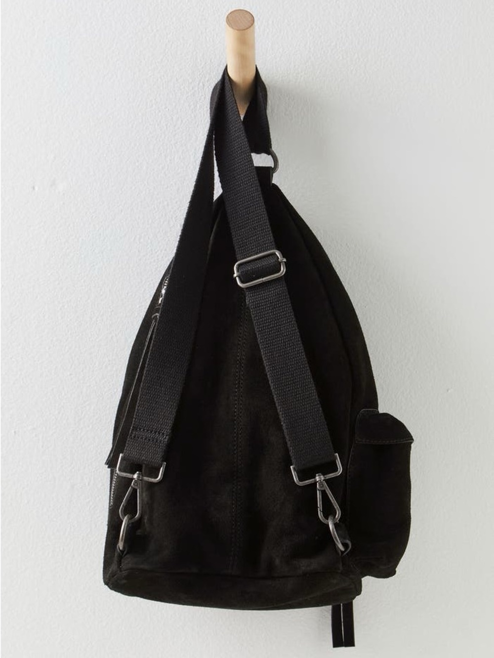 NWOT Free People Oxford Suede Shoulder Sling - Picture 3 of 5